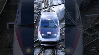 Miniature : Quand le TGV se tortille dans les aiguilles ! Version TGV ATLANTIQUE #train #tgv #shorts #fyp