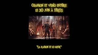 Miniature : Teaser de la chanson et vidéo ''La raison et le coeur'' #frenchmusic  #chanson  #musique #IA
