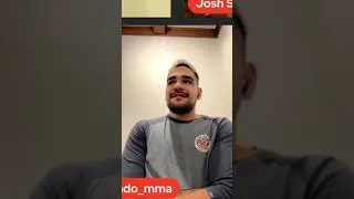 Miniature : Caio Machado is not pleased with the Brazilian crowd at UFC 283