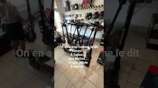 Miniature : Trop de trottinettes chez Mob'Elec  ? Kenzo pilote, 4 ans nous audite....