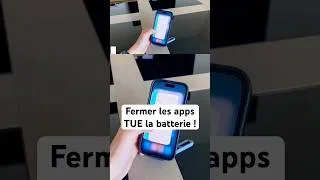 Miniature : Fermer les apps NUIT à l’autonomie de l’iPhone ! #iphone #astuce