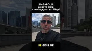 Miniature : Singapour : le pays où le chewing-gum est ILLÉGAL 🇸🇬 #shorts #singapour #voyage