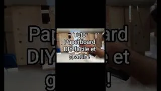 Miniature : Fabriquer un paperboard / chevalet ? #diy #bricolage #woodpallet #palettes  #gratuitement #recycling