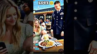 Miniature : Baby Sees Daddy After Military Deployment ❤️‍🩹| Headlights feat.KIDDO (slowed) | #shorts