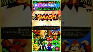 Miniature : L’INTRO qui a CHANGÉ notre ENFANCE ! 🎮 (Super Smash Bros N64) ✨#nostalgie #intro #souvenir #enfance