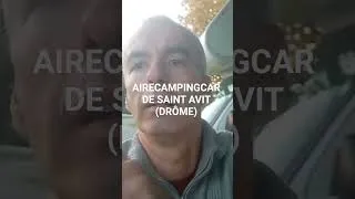 Miniature : NOUS ÉTIONS SUR LE PARKING CAMPING CAR GRATUIT DE ST AVIT (DROME)
