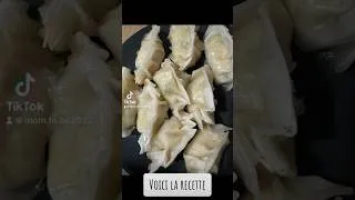 Miniature : Mes 1ers Gyoza au poulet, excellent ! Voici la recette. #gyoza #recette #recipe #asianfood #asie