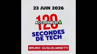 Miniature : 120 secondes de Tech / 23 juin 2026  -  #ia #infotech #techinfo #news