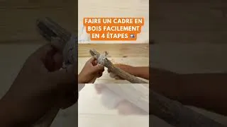 Miniature : Fabriquer un cadre en bois en 4 ÉTAPES ! 🖼️