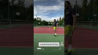 Miniature : Trickshots service tennis 1 🎾
