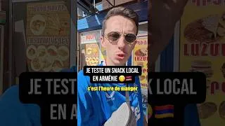 Miniature : Je teste un snack local en Arménie 😋🇦🇲