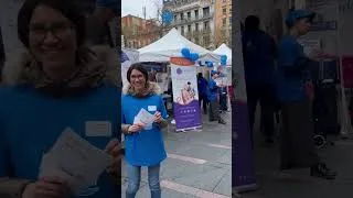 Miniature : Visite du village santé #marsbleu à Toulouse avec Cyril de Mon Réseau Cancer Colorectal