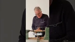 Miniature : La courbe, le mouvement  #woodturning #humour #bois #tourabois #tournagebois #podcast #diy
