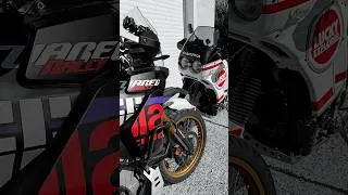 Miniature : 2 reines italiennes, Cagiva Elefant, Aprilia Tuareg Rally #motoadventure