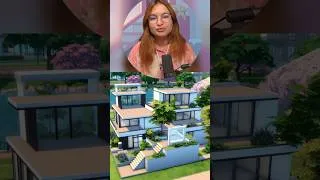 Miniature : On a finit cette ÉNORME villa 😎 | SIMS 4 #sims4 #challenge #construction