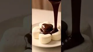 Miniature : Chocolate Marshmallow Heart 💗 #chocolate #chocolates #food #dessert