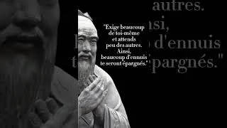 Miniature : Confucius Citations partie 2 #shorts