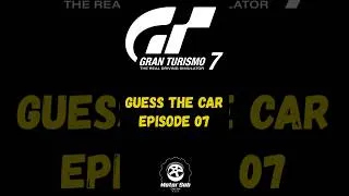 Miniature : Guess the car #7 - Gran Turismo 7