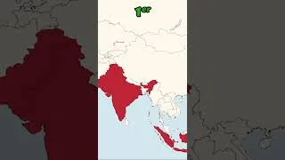 Miniature : LES PAYS LES PLUS PEUPLÉS DU MONDE... #geography #map #country #history #pourtoi #edit #shorts