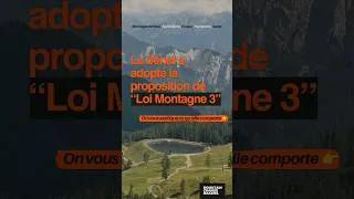 Miniature : Une loi sur l'adaptation de la montagne au réchauffement climatique ?