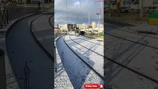 Miniature : snowy paris 2026  #travel #parisroad #citytours #metro #eiffeltower #walkingtours  #tram #pariswalks