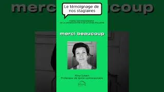 Miniature : Témoignage stagiaire Formation Danse et Handicap Mozaik : Aline #danseinclusive  #danseadaptée