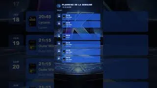 Miniature : 📅 Planning de stream