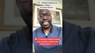 Miniature : Gérez le stress des questions pendant et après une présentation #shorts #leadership #communication