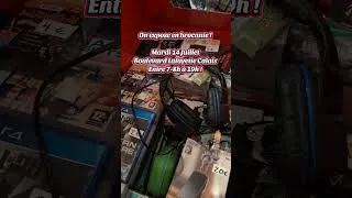 Miniature : On expose en #brocante les copains 🔥 RDV mardi 14 juillet 8h-19h boulevard Lafayette Calais #gaming