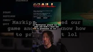 Miniature : Markiplier doesn't know how to pronounce our game's name!  #gaming #horror  #indiegame