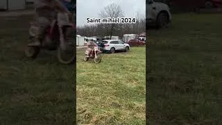 Miniature : Première course du championnat motocross 🫠 #motocross