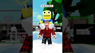 Miniature : Avec PRODER 😱 sur ROBLOX 🤓 on CHANTE des MUSIQUES 🎶 #shorts #brookhaven #roblox