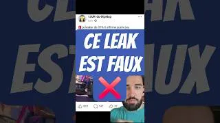 Miniature : CE LEAK SUR GTA 6 EST SÛREMENT FAUX ❌️ #gta6 #gta6leak #gta6argent