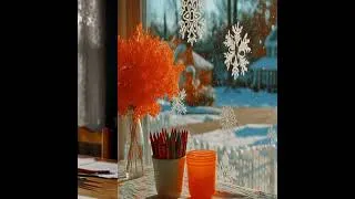 Miniature : Jour  2 ✂️ -  Crée ta guirlande festive maison avec du papier coloré !