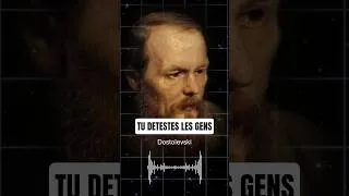 Miniature : Tu détestes les gens #dostoievski #philosophie