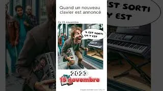 Miniature : Quand un nouveau clavier arrangeur est annoncé ce 15 novembre #yamahagenos #15novembre #nouveaugenos