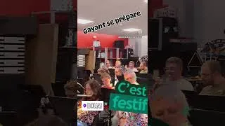 Miniature : 🎶✨ La Musique Municipale de Douai est en pleine répétition pour le grand week-end de Gayant !🎺🥁🎉