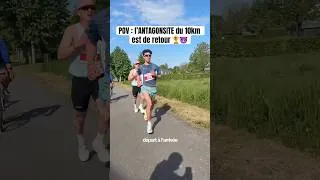Miniature : L’antagoniste du 10km est de retour et cette fois-ci pour la bonne cause 🥹🏆#10km #running #course