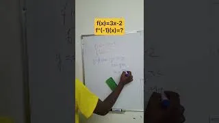 Miniature : f(x)=3x-2 f^(-1)(x)=?