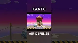 Miniature : Kanto air defense 🛞 #animation #pokemon #pokémon #airdefense #shorts #memes