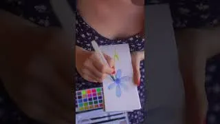 Miniature : Watercolor day #positivefilm #slowlifestyle