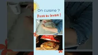 Miniature : On fait des pizzas au levain ? #pizza #levain