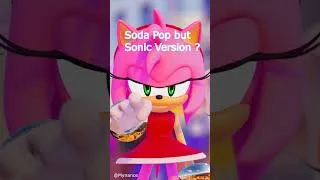Miniature : Soda Pop but Sonic Version (part3) #kpopdemonhunters #sonicthehedgehog #sonic #sodapop #sonicedit