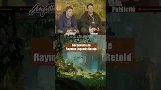 Miniature : - Publicité - On a pu découvrir "Rayman Legends Retold" avec Zerator #raymanlegendsretold #ubisoft