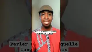 Miniature : Parler une langue étrangère en 3 mois #shorts #anglais #apprendreanglais