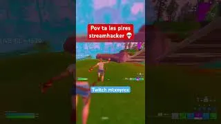 Miniature : Pov ta les pires streamhacker #fortnite #competition #gaming #drôle