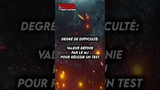 Miniature : Maîtriser le concept de Degré de Difficulté dans D&D. #dnd5e #dnd #dungeonsanddragons