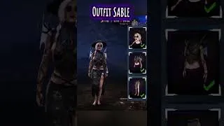 Miniature : Outfit SABLE 👀🔝 #deadbydaylight #outfitdeadbydaylight