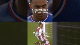 Miniature : Kylian Mbappé 25 Years Old VS Thierry Henry 25 YO #football #footballshorts #france #euro2024
