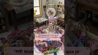 Miniature : Beaucoup de travail dans l'atelier de broderie!